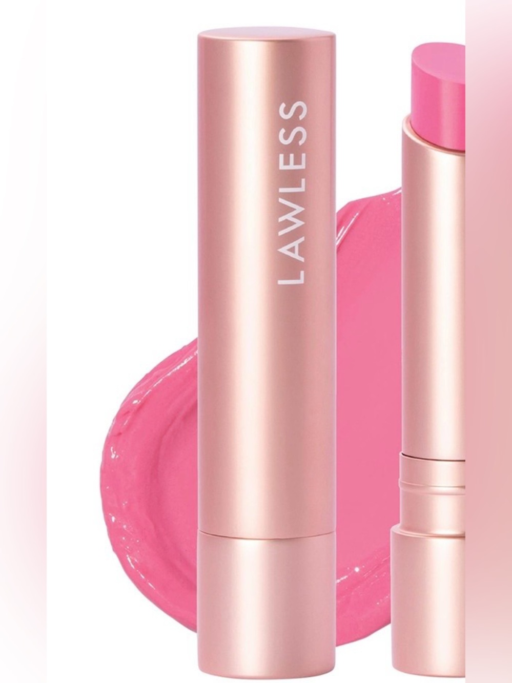 LAWLESS Forget the Filler Lip Plumping, Line- Smoothing Tinted Balm - Babydoll